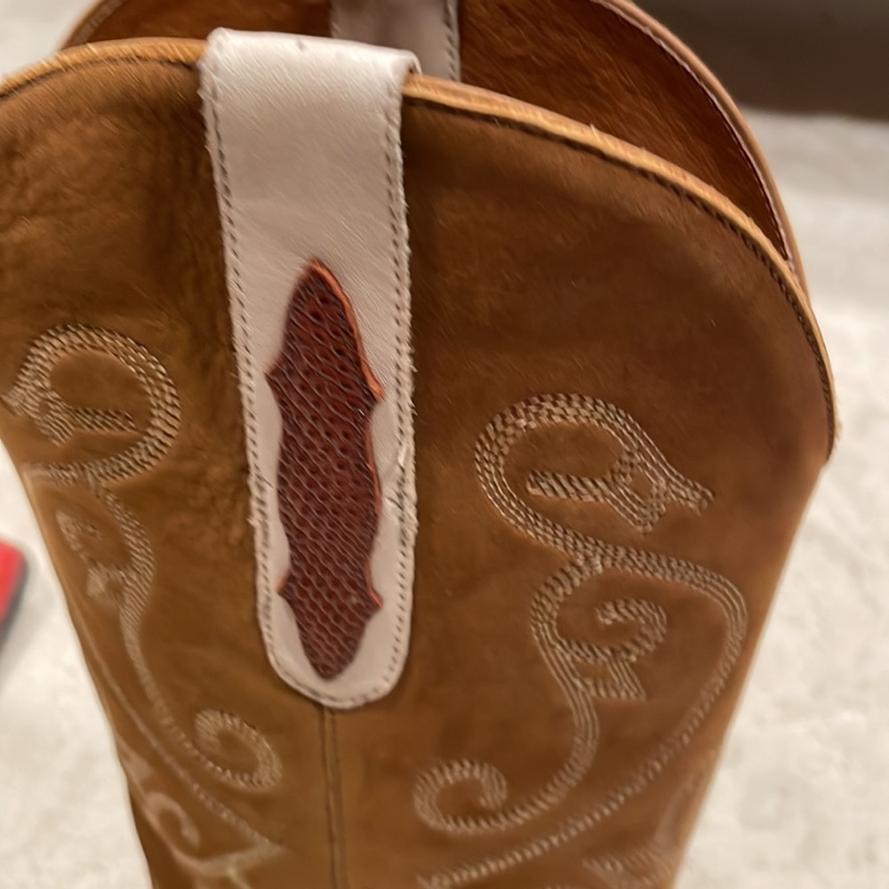 Nine West Vintage Western Leather/Swede Boots - Picture 10 of 10